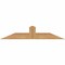 Ekena Millwork Portland Smooth Timber Gable Bracket, Western Red Cedar, 36"W x 7"H x 1 1/2"D x 3 1/2"F, 5/12 Pitch GBW036X07X0204POR00SWR - alternate 1